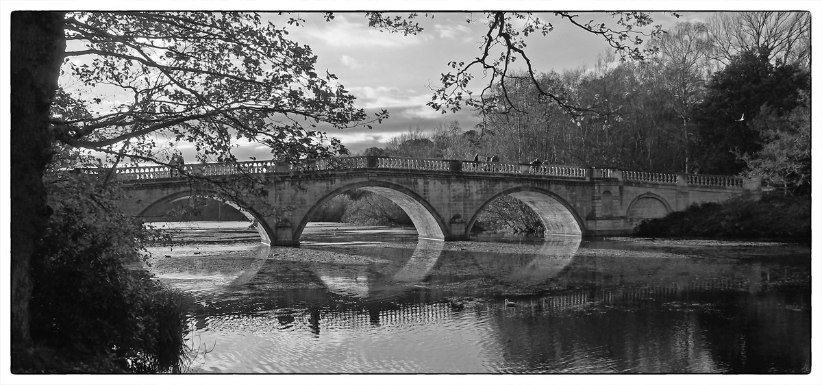 Evening light on the ornamental bridge, Ivan Sedgwick